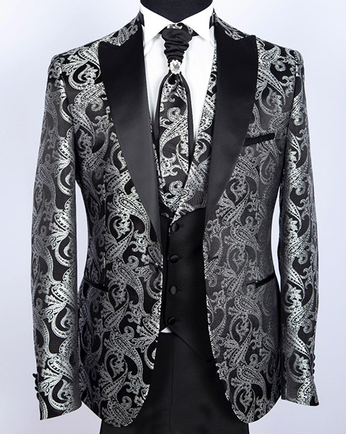 MESSINI-Suit-Formal-Silver